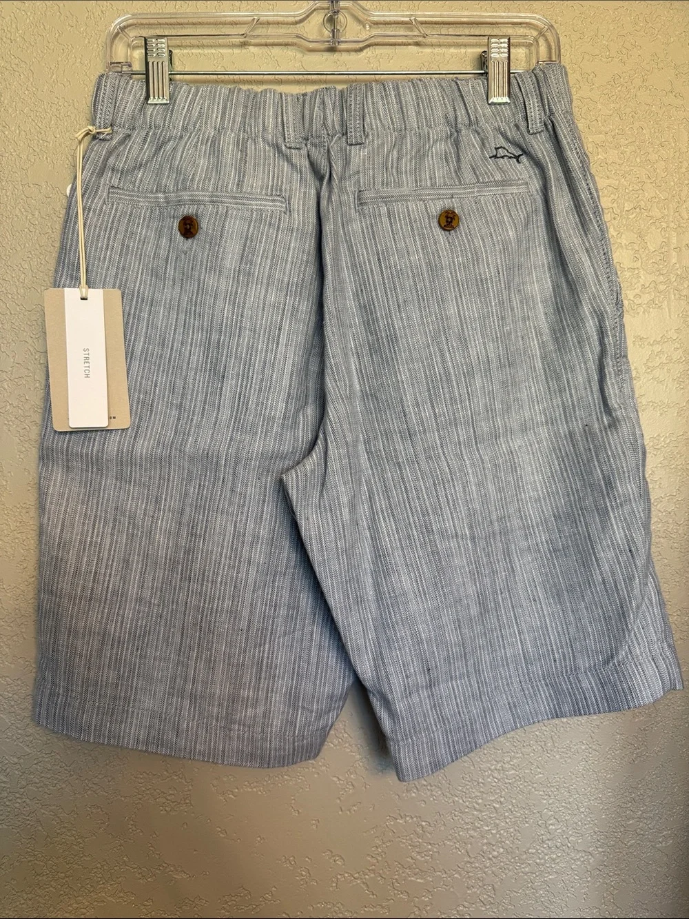 Tommy Bahama Light Blue Striped Men’s Shorts